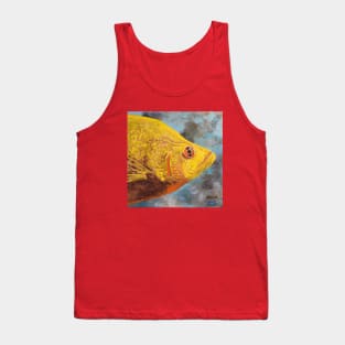 Yellow Fish Staring Tank Top